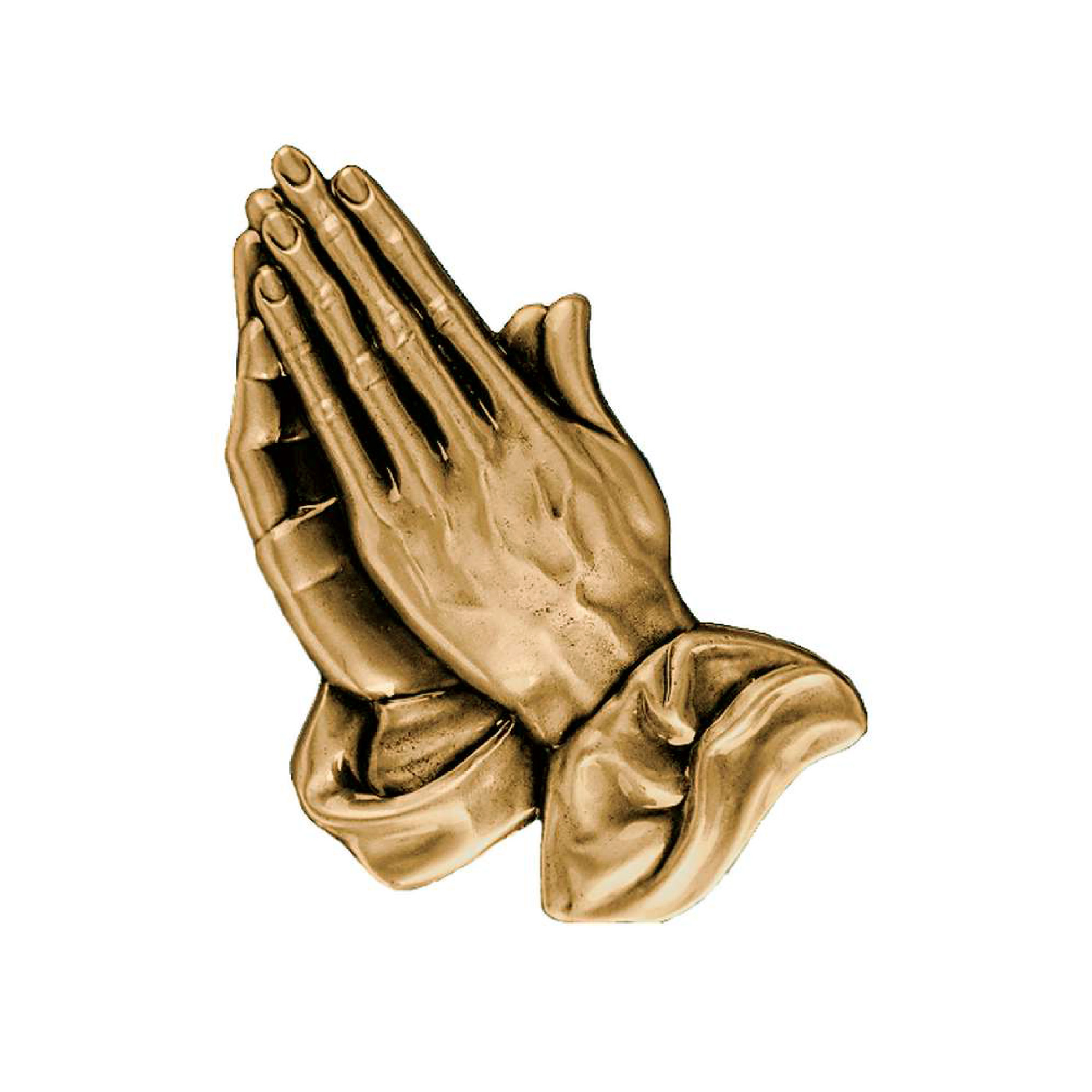 Mains en prière 9 x 10,5cm (orientées à gauche)