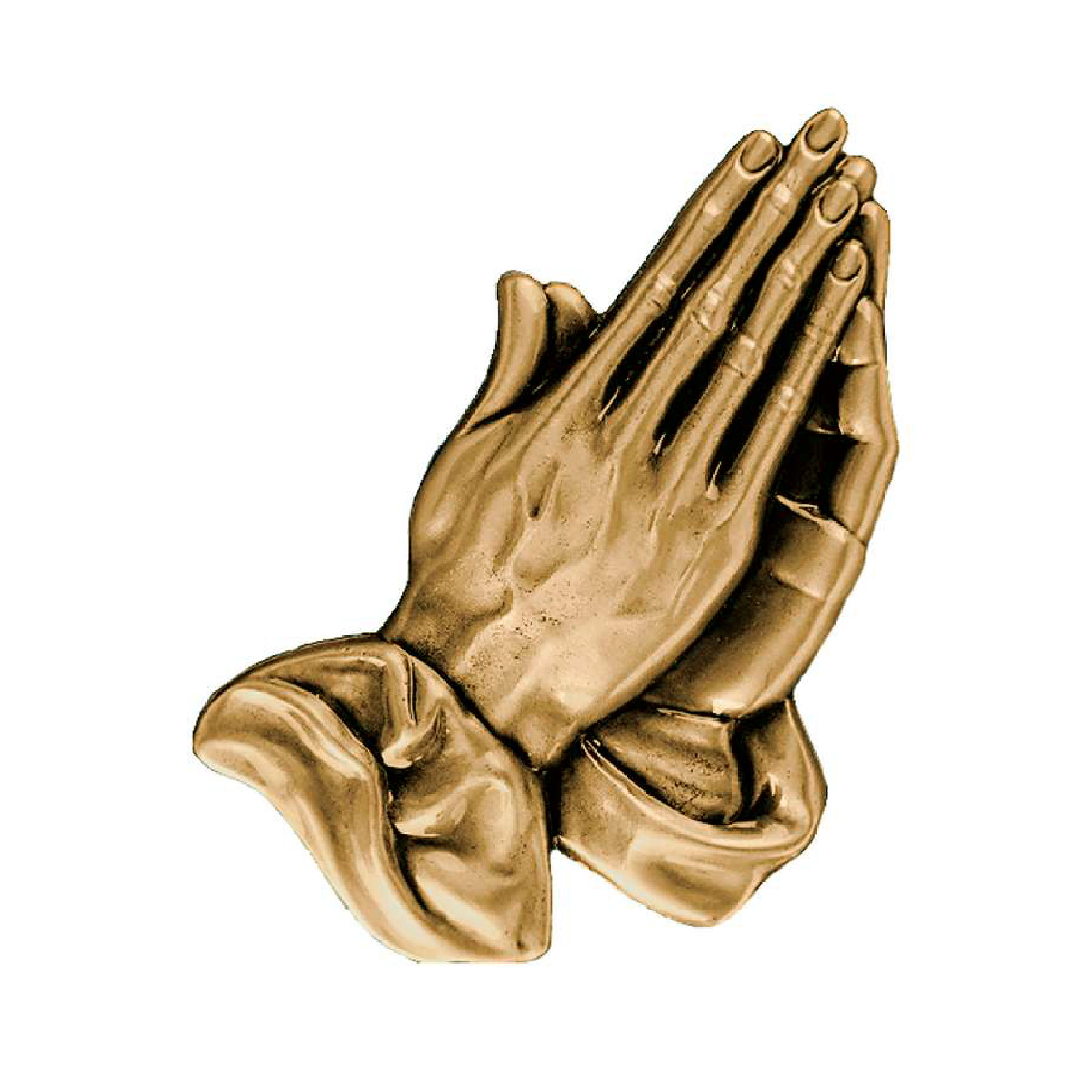 Mains en prière 11,4 x 12,7cm (orientées à droite)