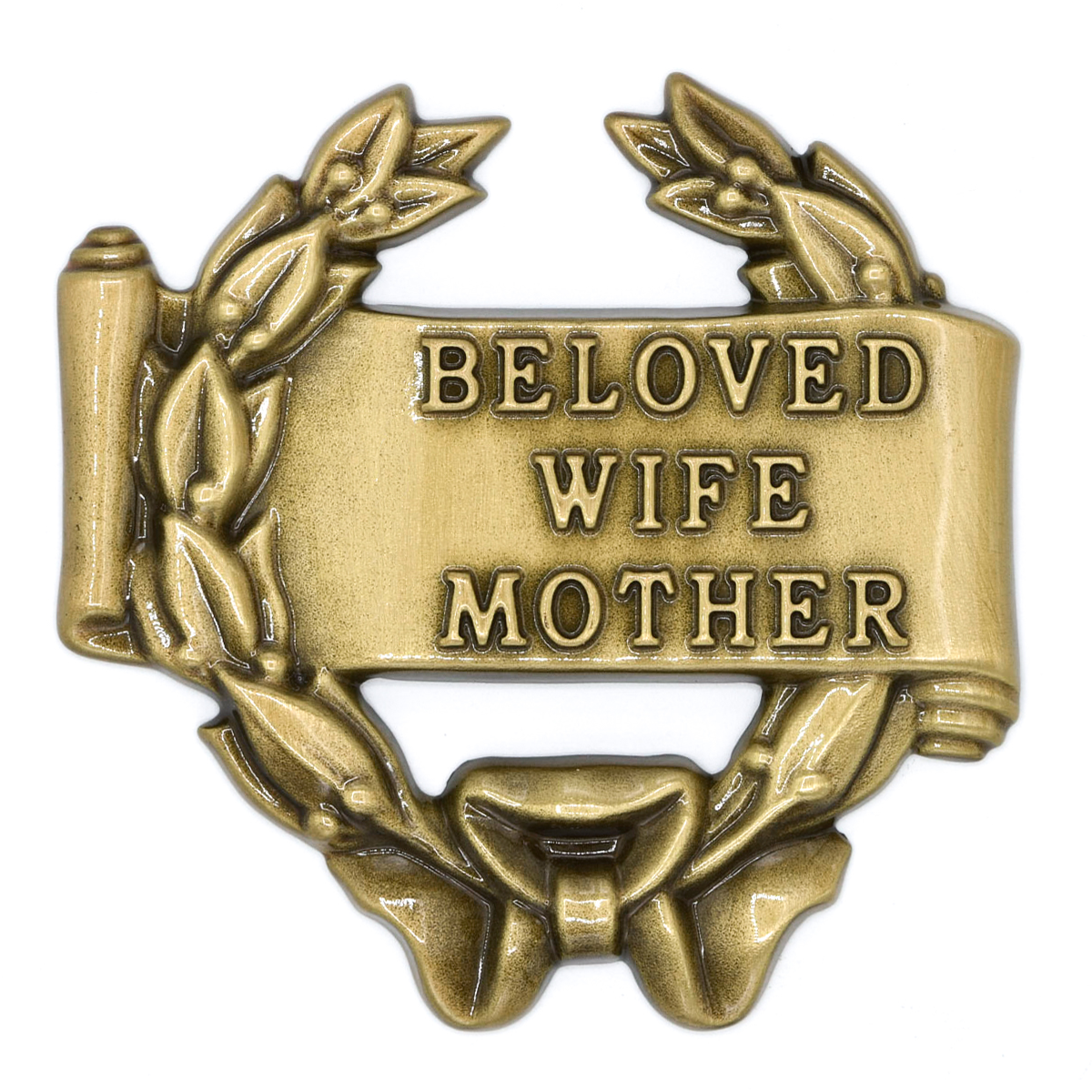 Emblème Beloved Wife/Mother 7,9 x 7,9cm