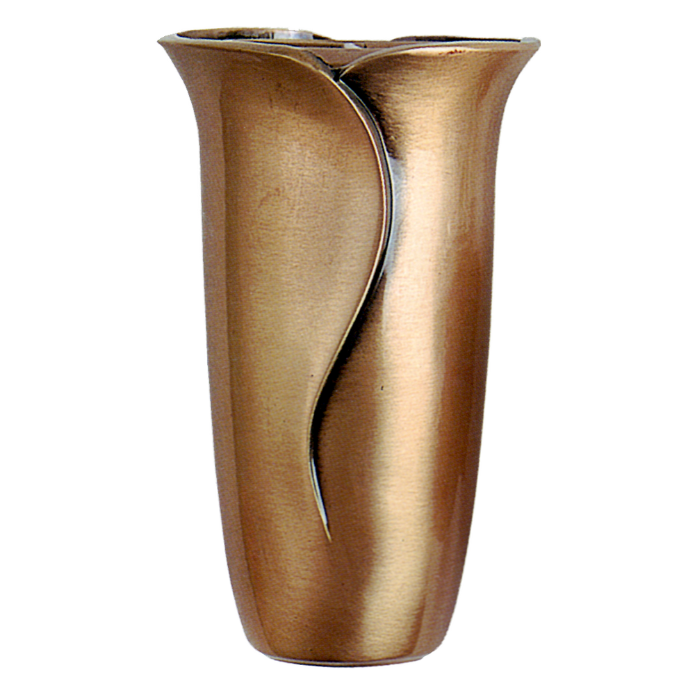 Vase Elégance avec insertion amovible (pierre) 7 x 11,5cm