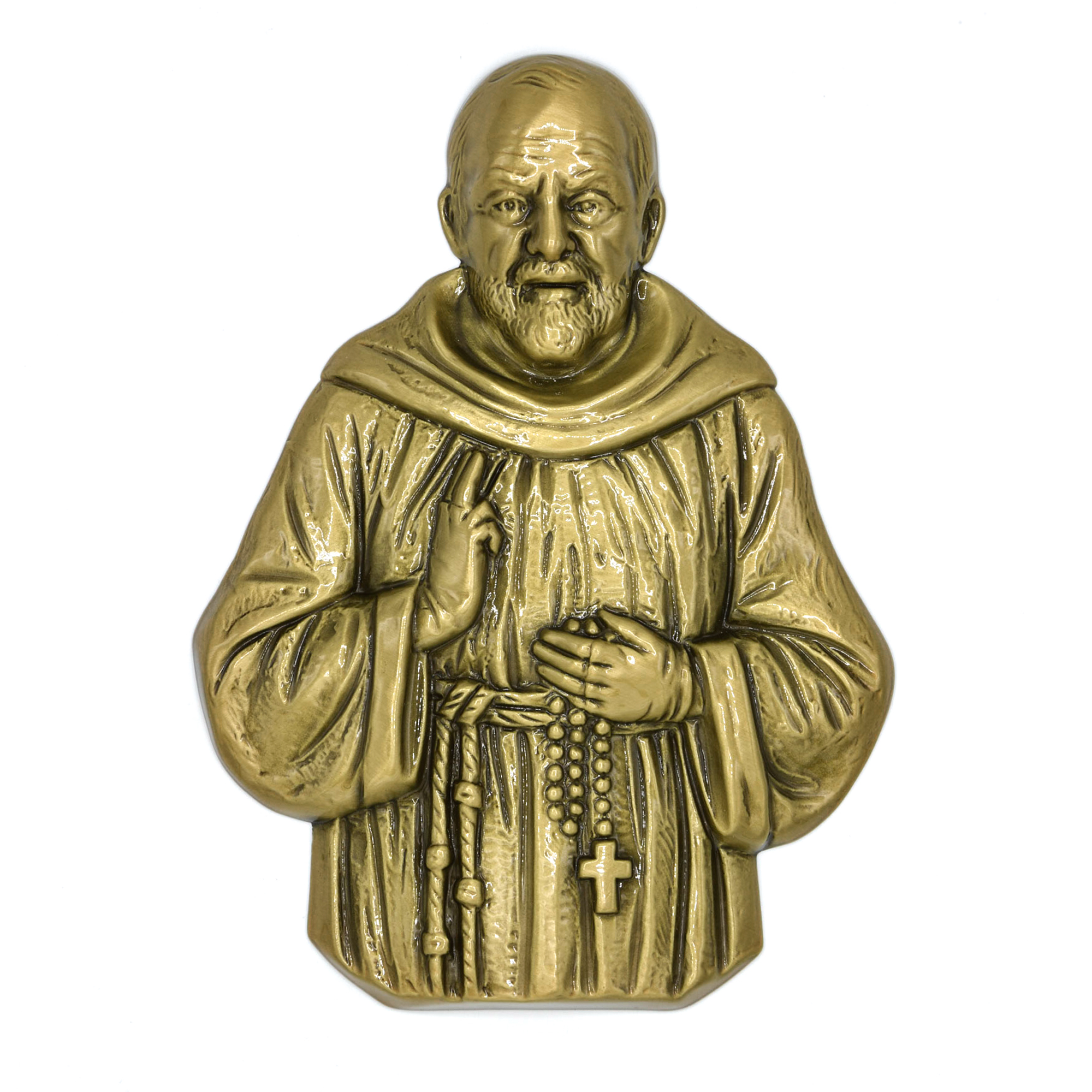 Padre Pio ½ buste 15 x 20,3cm