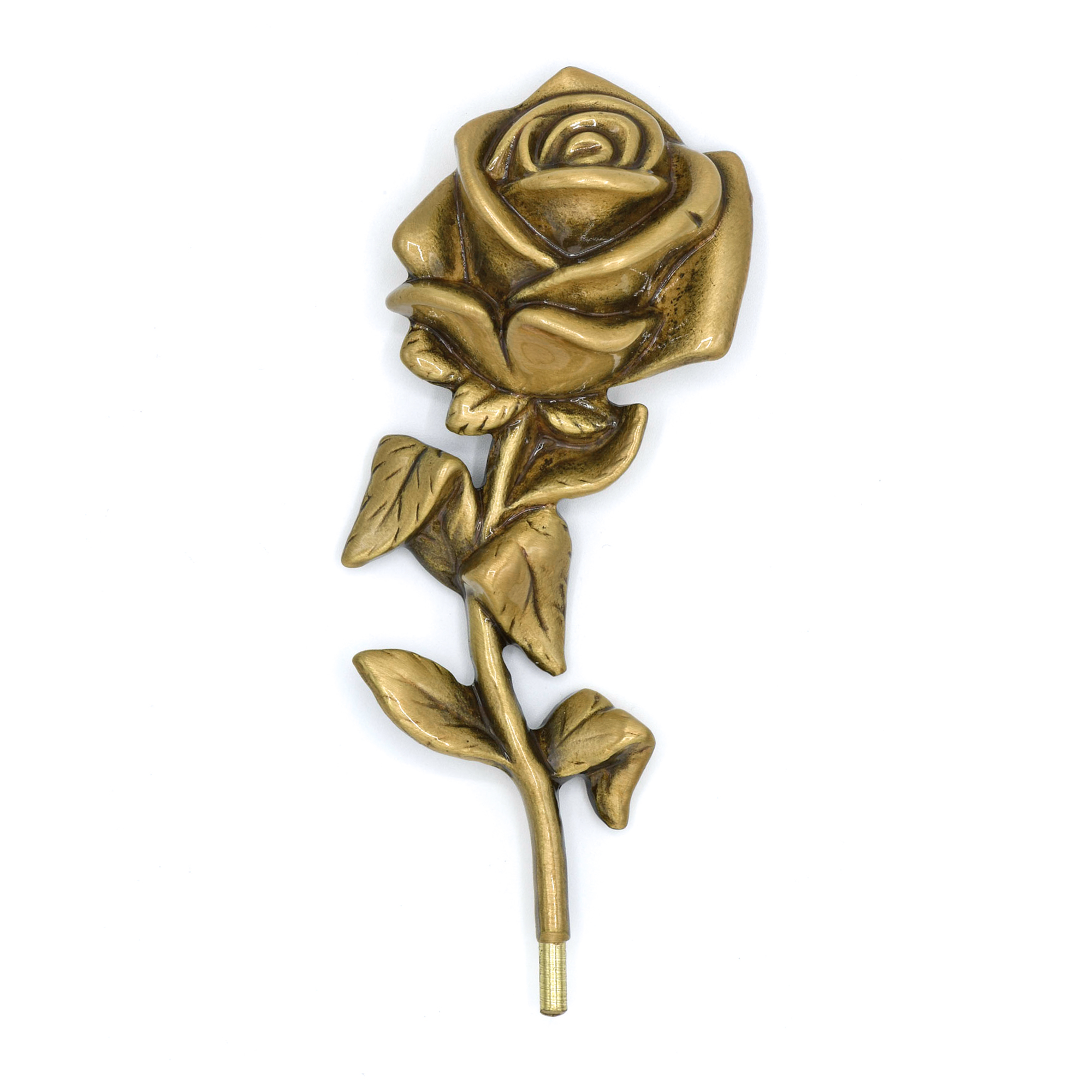 Rose – pour vase en bronze 5 x 12,7cm