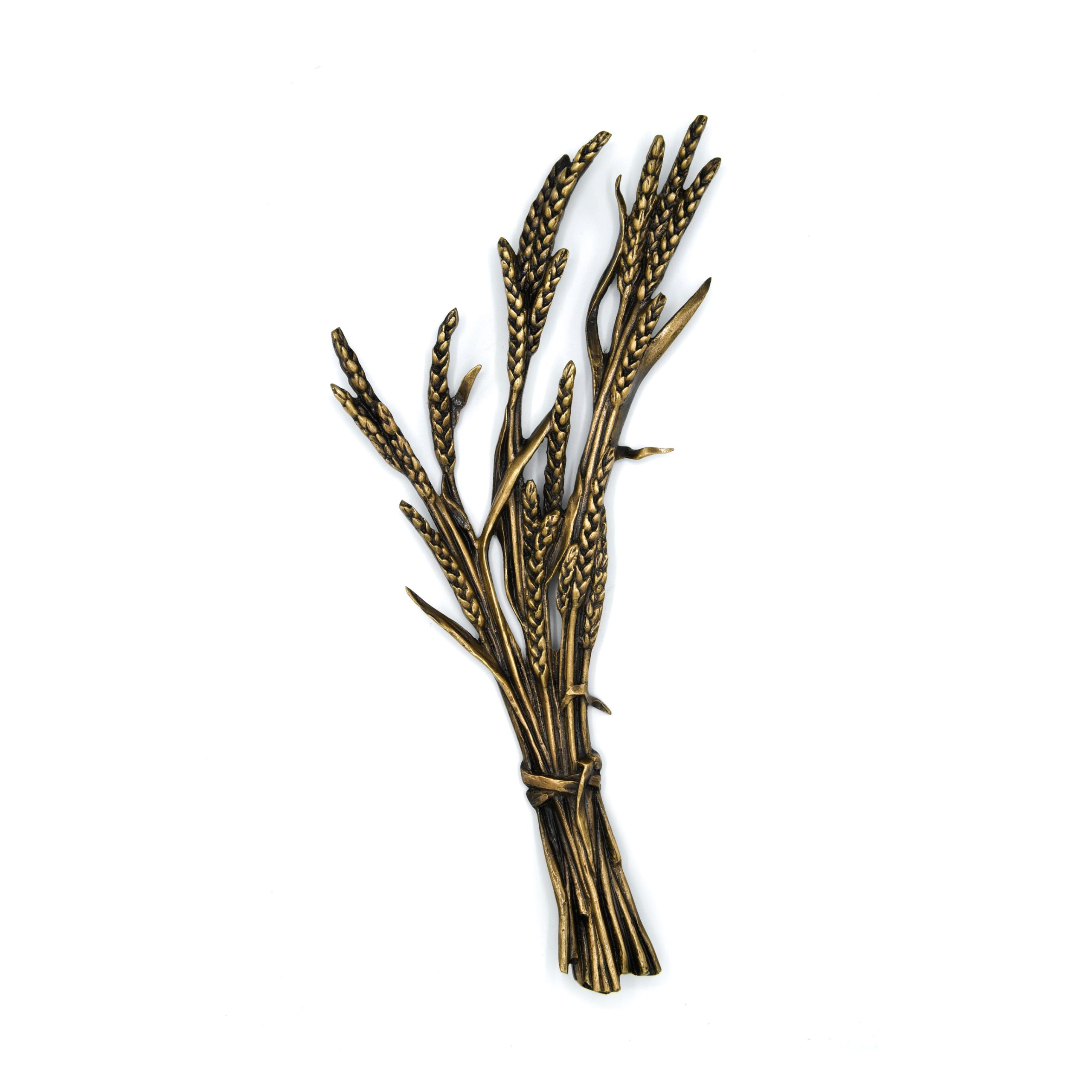 Sheaf of Wheat – natural bronze finish 7.8″ x 15.7″