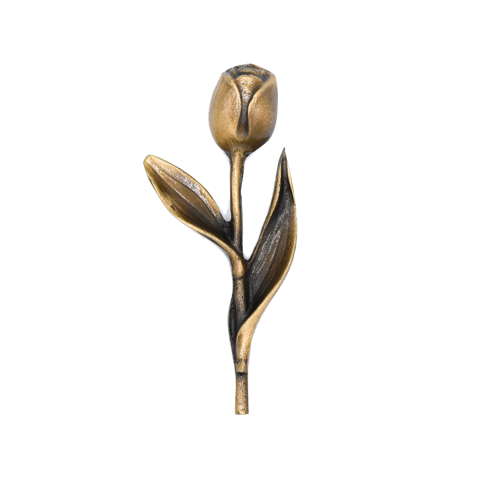 Tulipe – pour vase en bronze 4 x 9cm